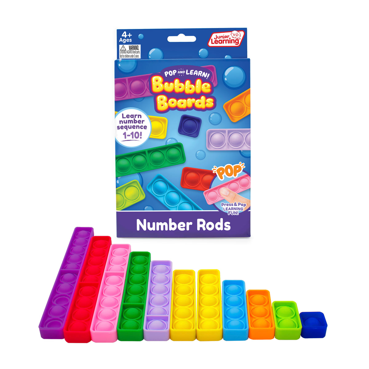 Number Rod Bubble Boards