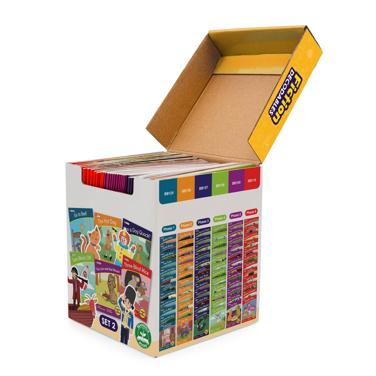 Letters & Sounds Set 2 Fiction Boxed Set