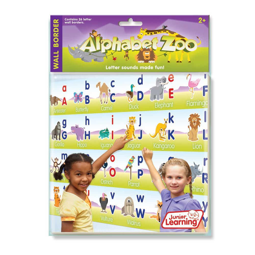 Alphabet Zoo Wall Border