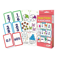 Junior Learning JL212 Fraction Flashcards box and content