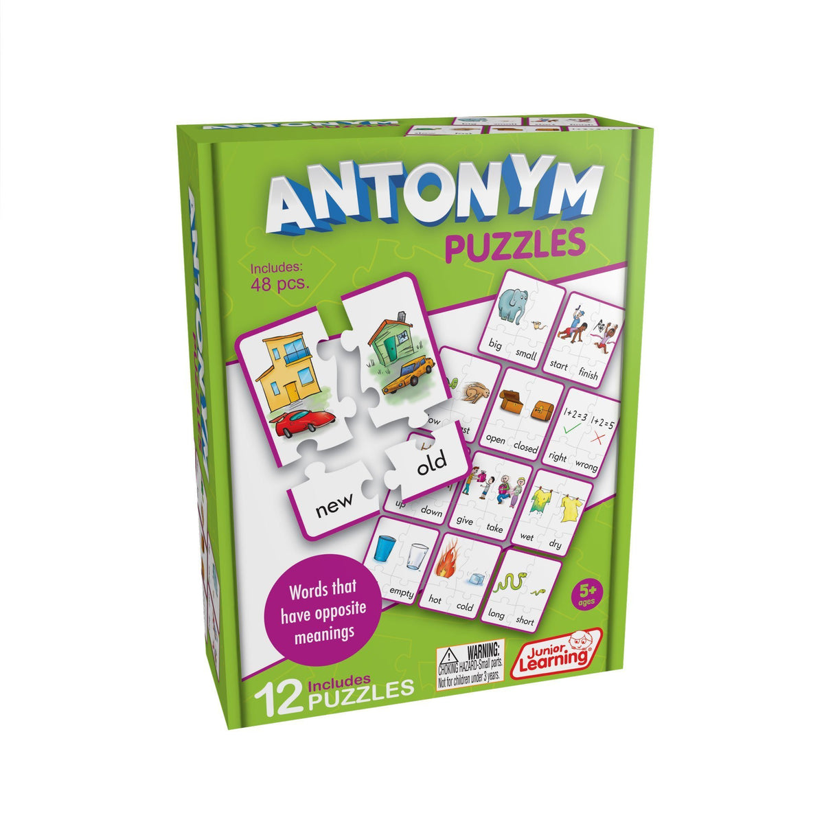 Junior Learning JL242 Antonym Puzzles box angled