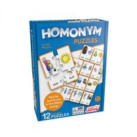 Junior Leanring JL243 Homonym Puzzles box angled right