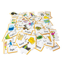 Junior Leanring JL243 Homonym Puzzles all pieces
