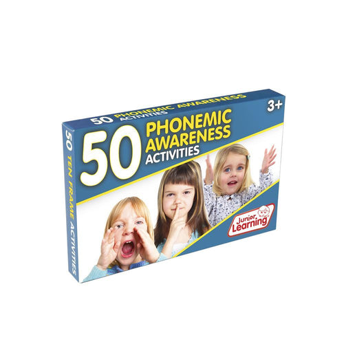 Junior Learning JL351 50 Phonemic Awareness Activities front box