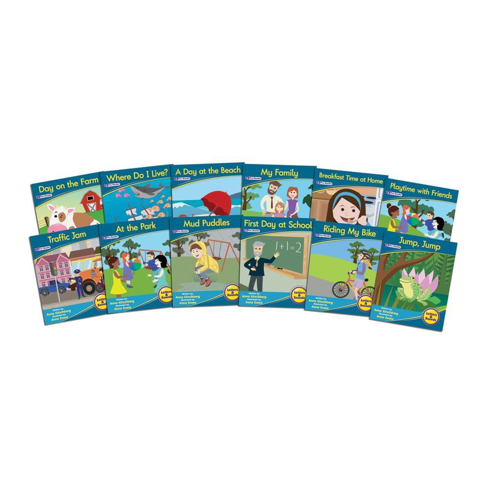 Junior Learning JL380 Letters and Sounds Phase 1 Set 1 Fiction fanout