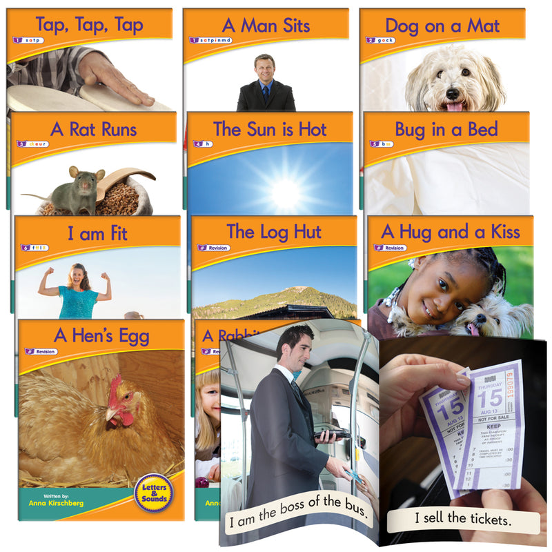 Letters & Sounds Phase 2 Set 1 Non-Fiction - 6 Pack – Junior Learning AUS
