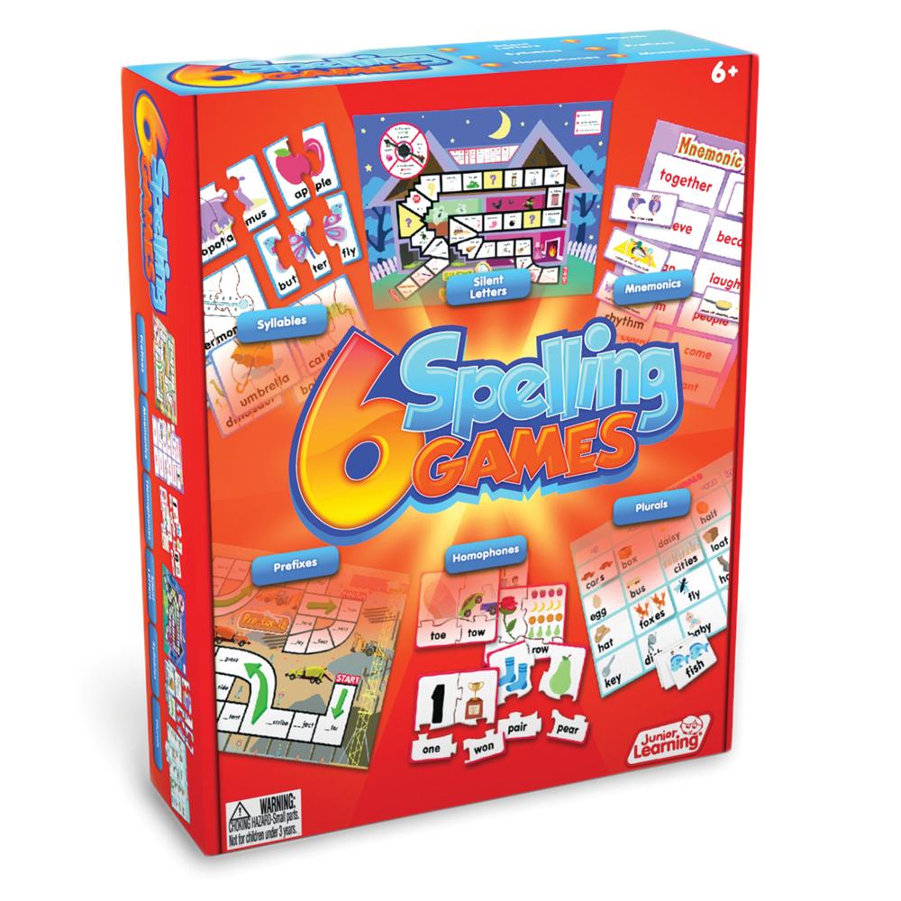 Junior Learning JL408 6 Spelling Games