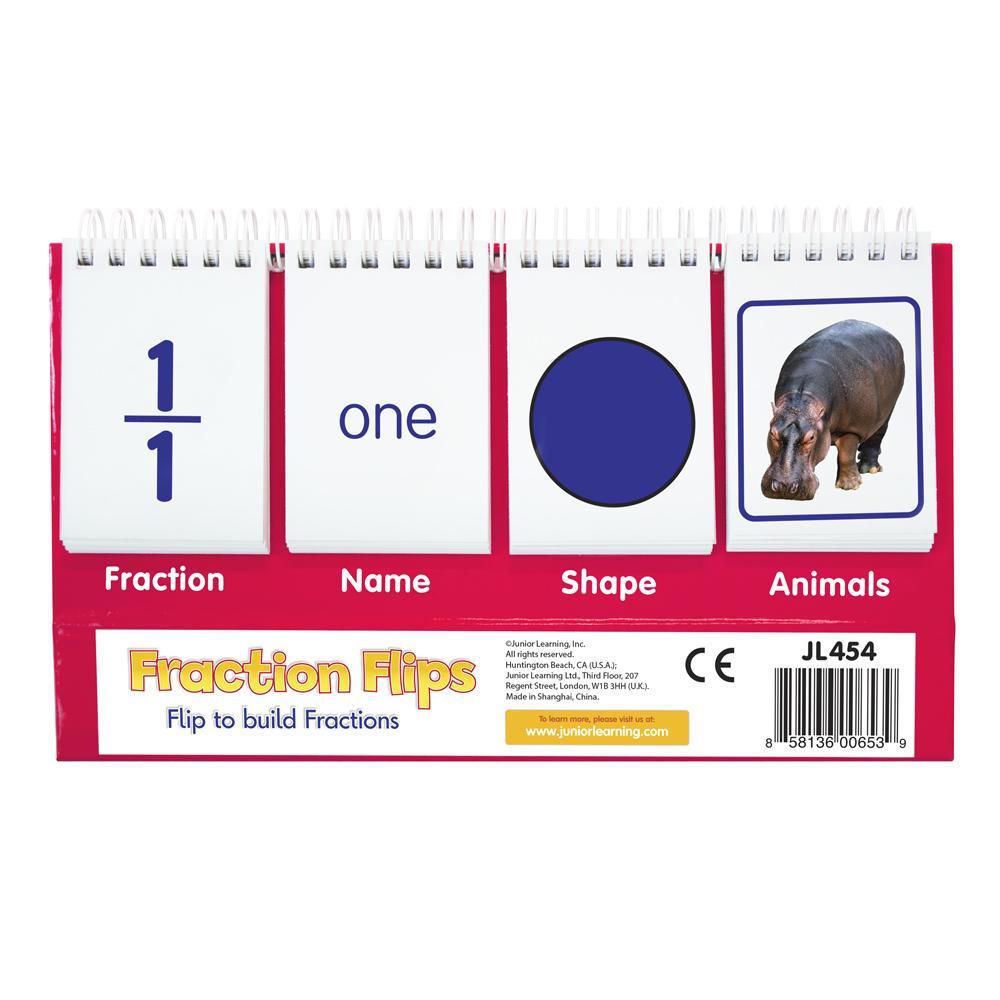 Junior Learning JL454 Fraction Flips side-1 flat