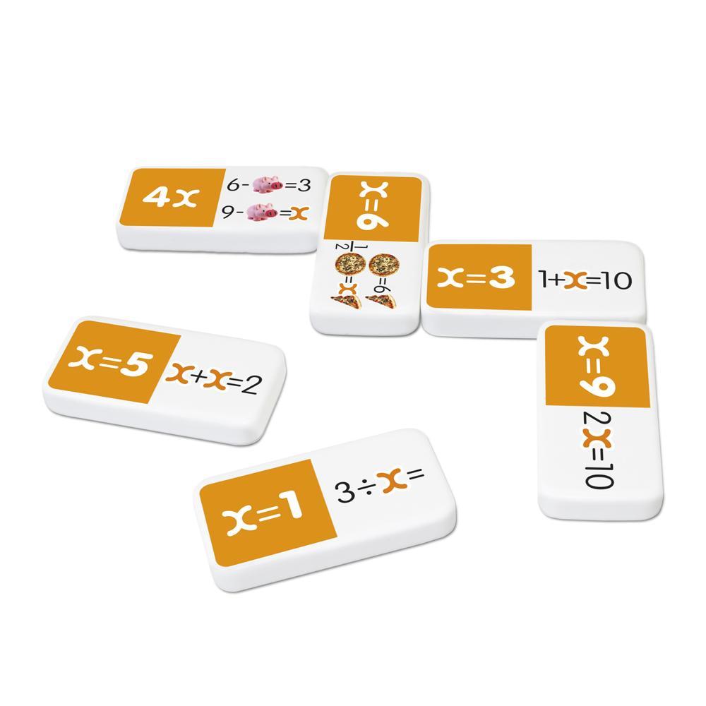 Junior Learning JL497 Algebra Dominoes pieces