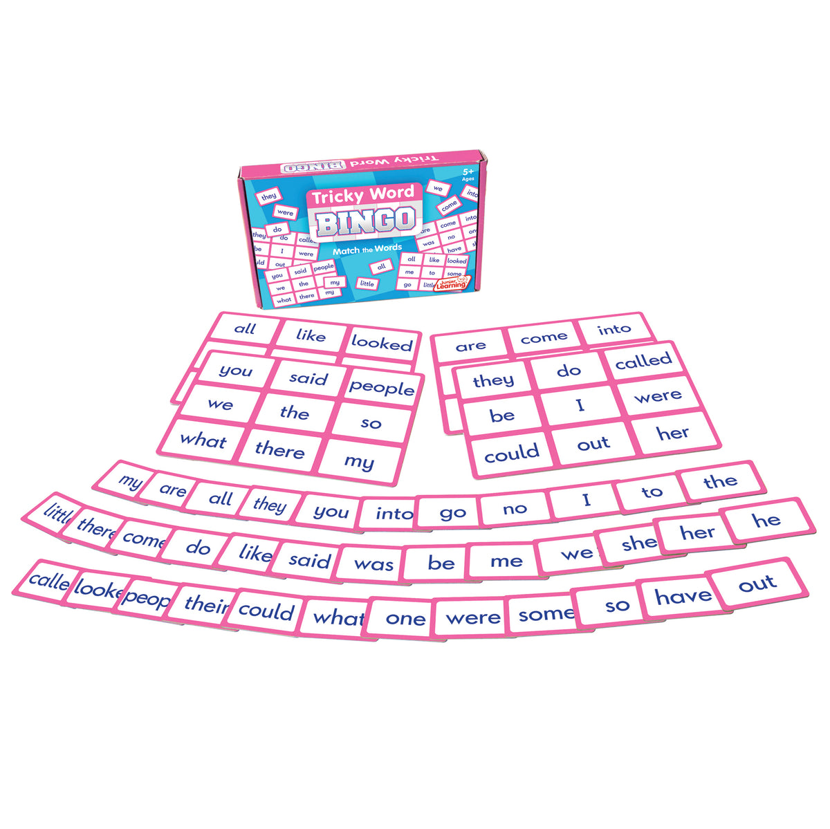 Tricky Word Bingo