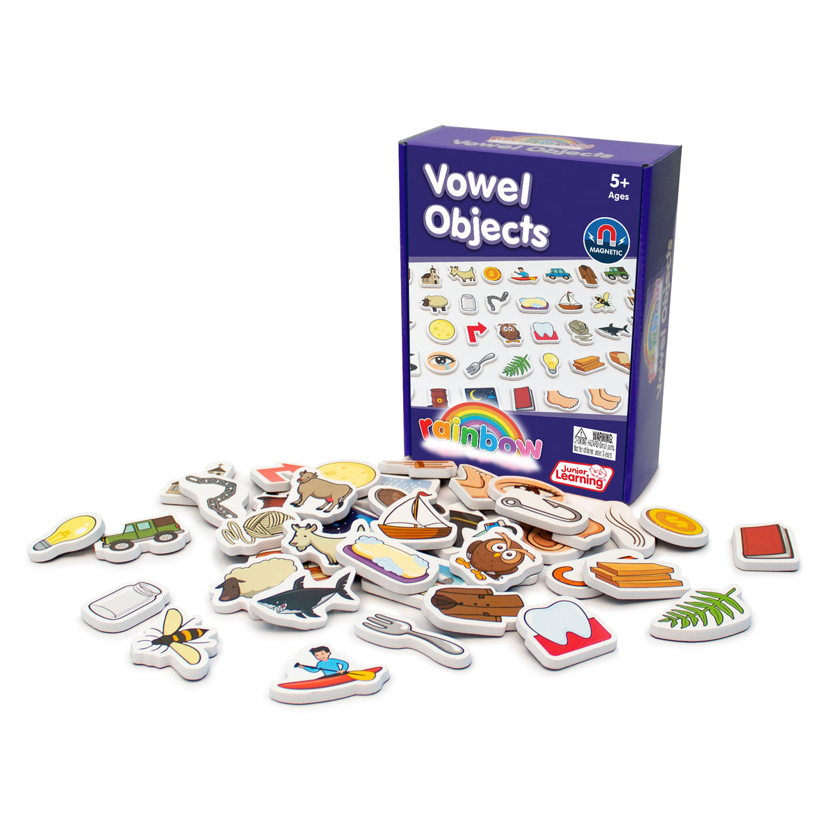 Rainbow Vowel Objects