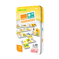 Junior Learning JL667 Homophone Dominoes tin angled left