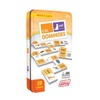 Junior Learning JL669 CVC Dominoes tin angled right