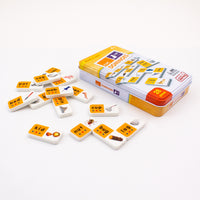 Junior Learning JL669 CVC Dominoes tin and pieces