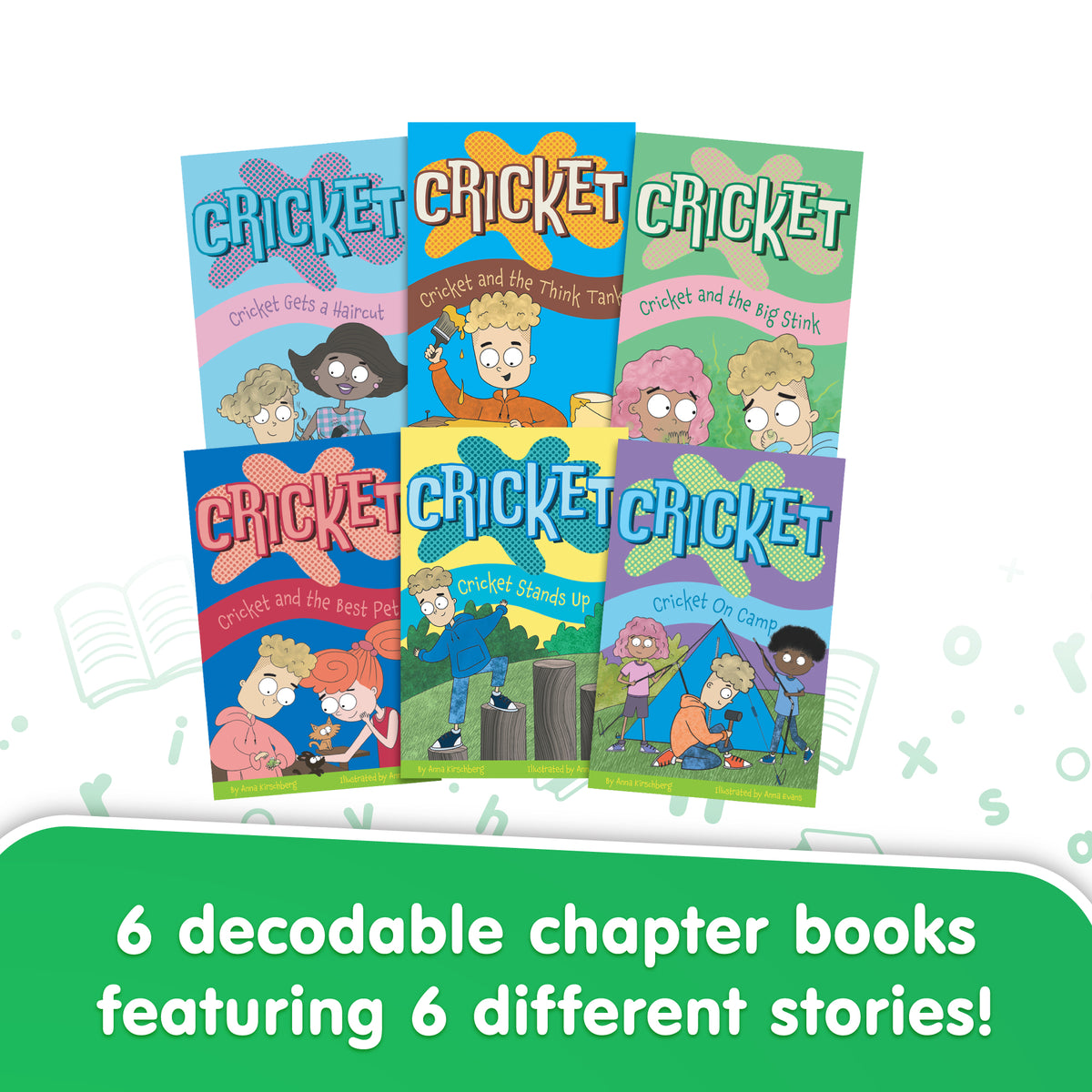 Cricket the Kid - Decodable Chapter Books - Boxed Set