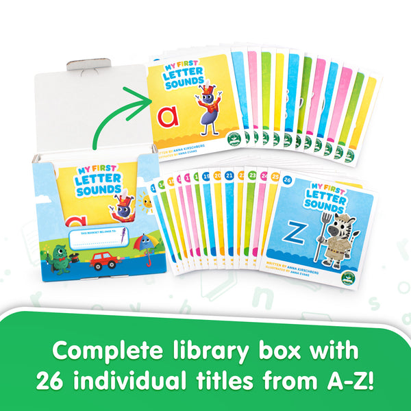 My First Letter Sounds Book Set