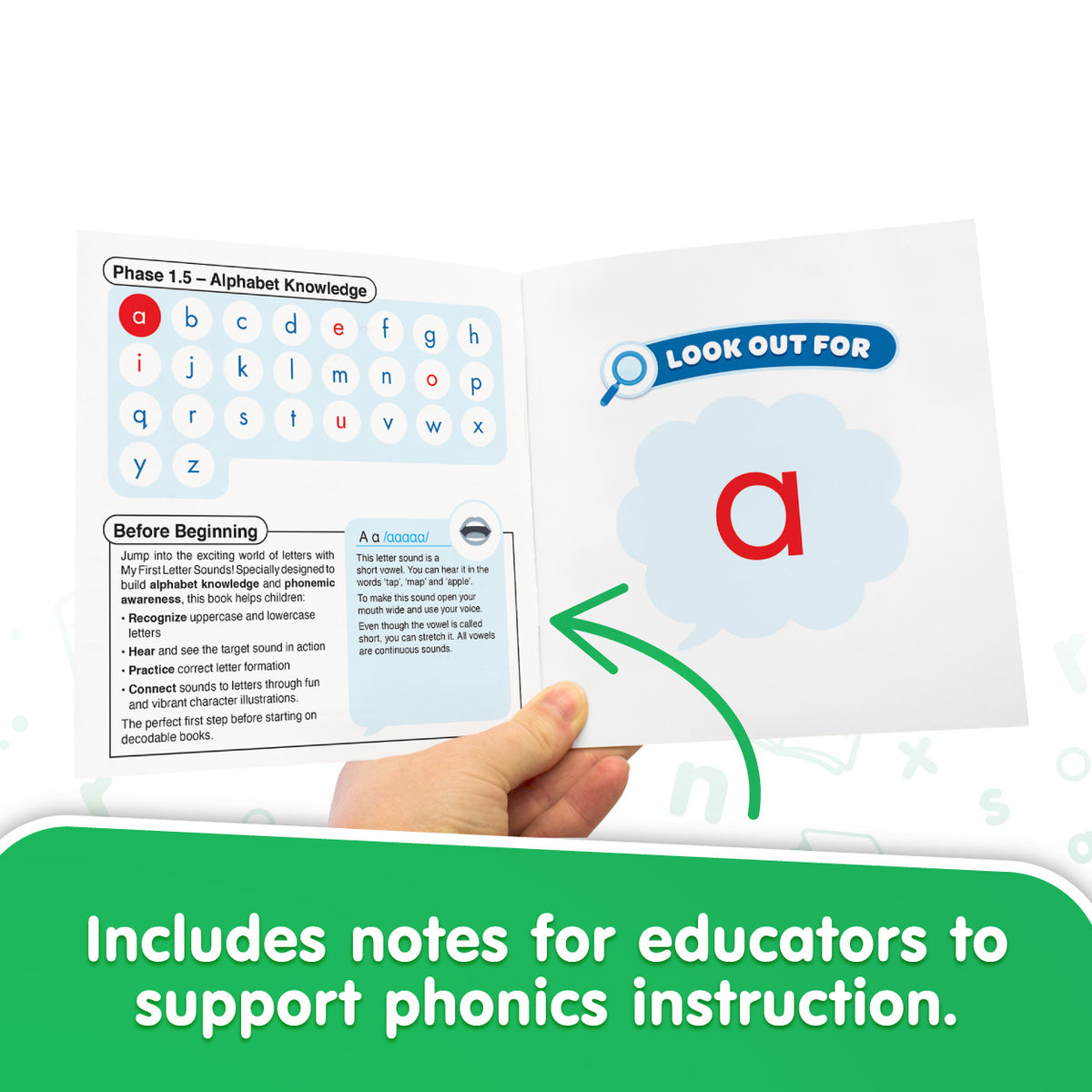 My First Letter Sounds Book Set