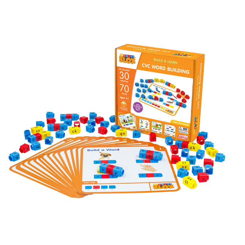 CVC Word Building - Phonics Blox – Junior Learning AUS