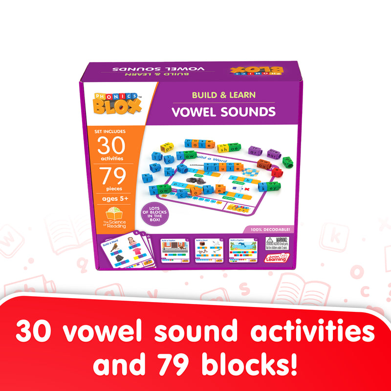 Vowel Sounds - Phonics Blox – Junior Learning AUS