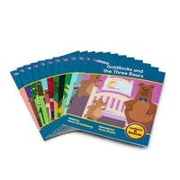 Junior Learning BB124 Letters and Sounds Phase 1 Set 2 FIction fanout