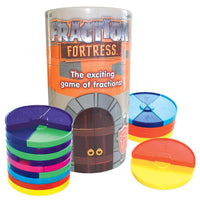 Junior Learning JL165 Fraction Fortress packaging and content