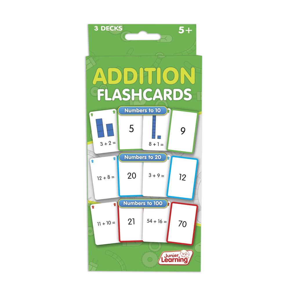 Junior Learning JL204 Addition Flashcards box