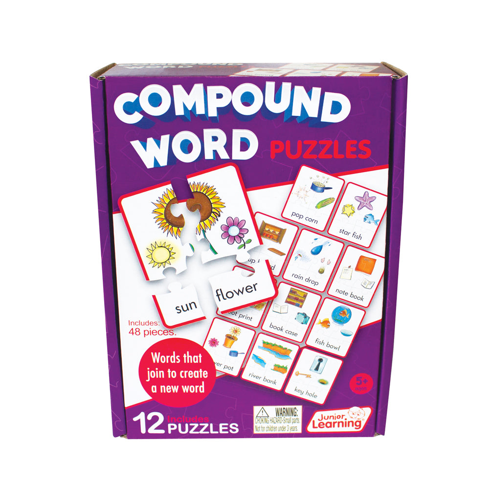 Junior Learning JL244 Compound Word Puzzles box