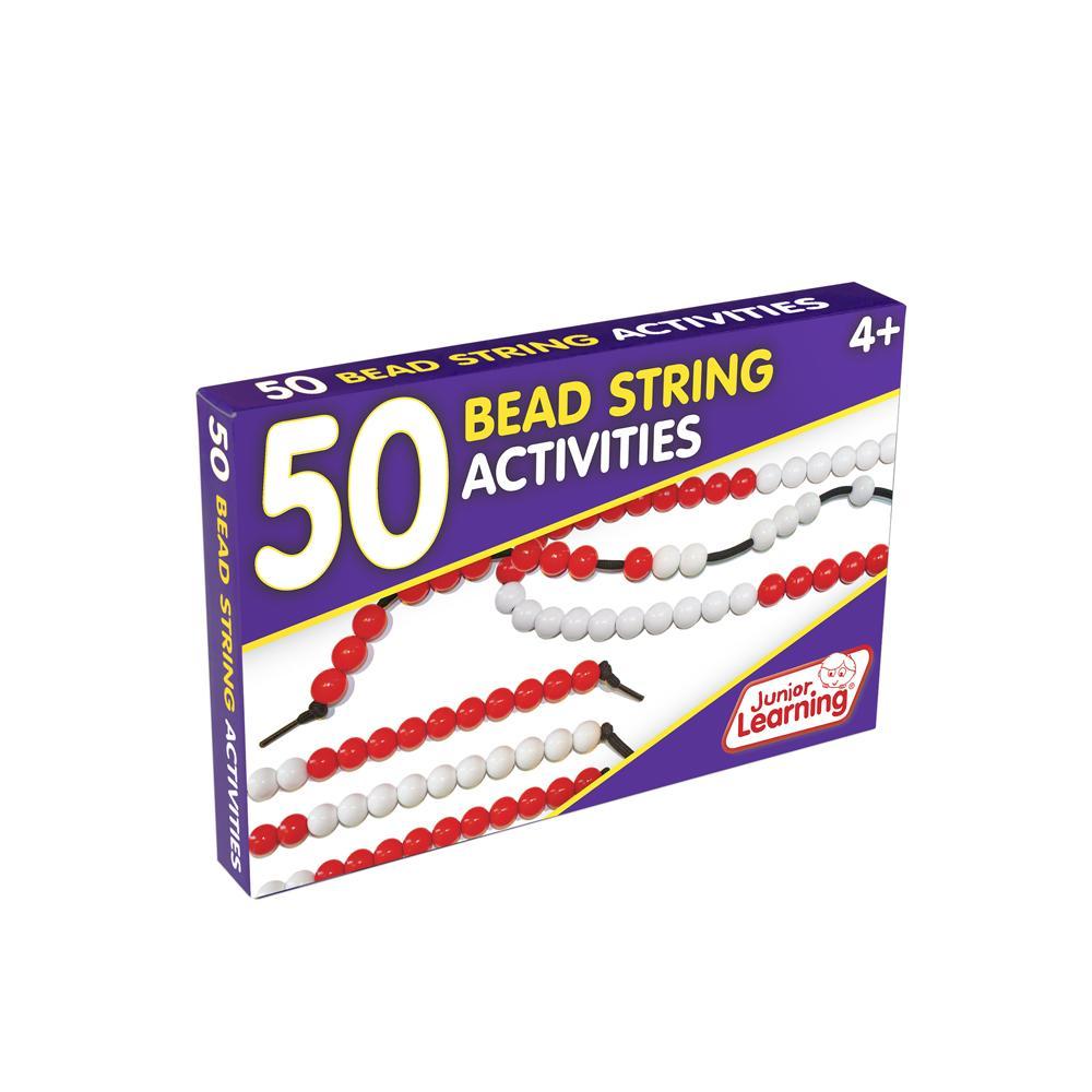 Junior Learning JL322 50 Bead String Activities front box