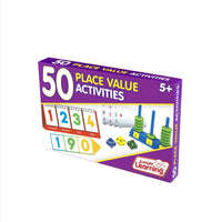Junior Learning JL327 50 Place Value Activities front box angled left