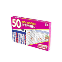 Junior Learning JL328 50 100s Board Activities left side of box