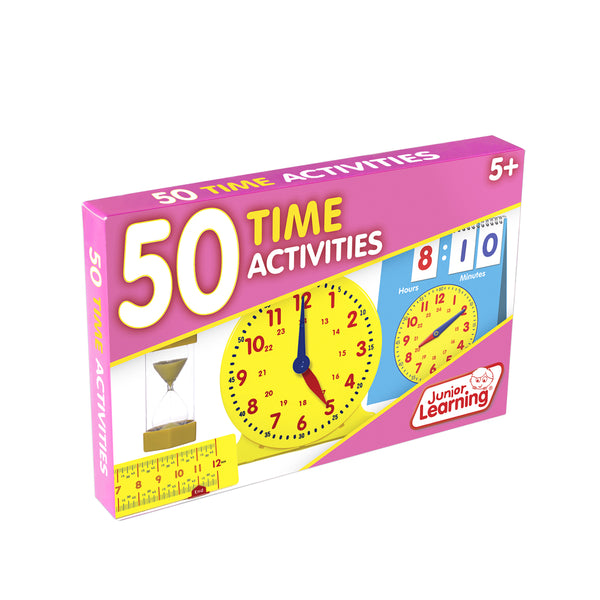 Junior Learning JL330 50 Time Activities front box
