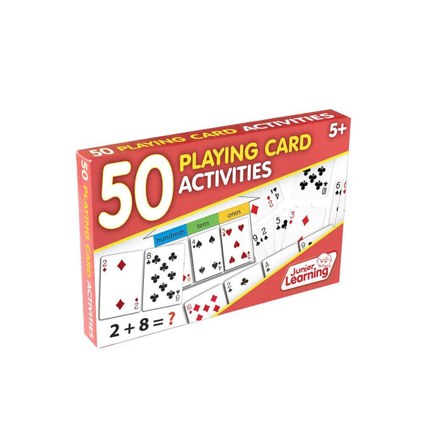 Junior Learning JL341 50 Playing Card Activities front box
