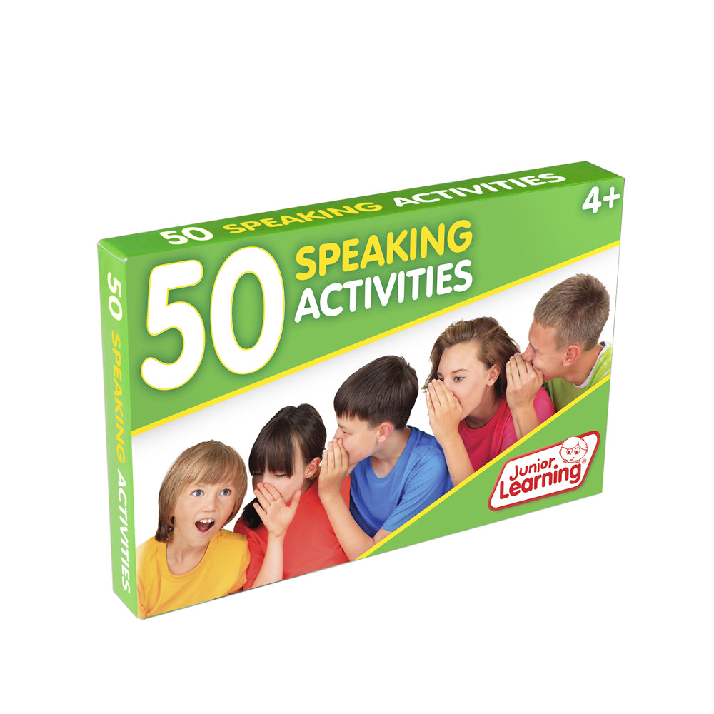 Junior Learning JL350 50 Speaking Activities front box