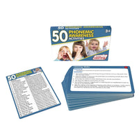 Junior Learning JL351 50 Phonemic Awareness Activities box and cards