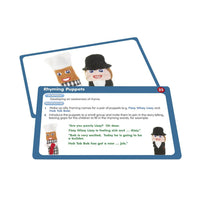 Junior Learning JL351 50 Phonemic Awareness Activities cards front and back close up