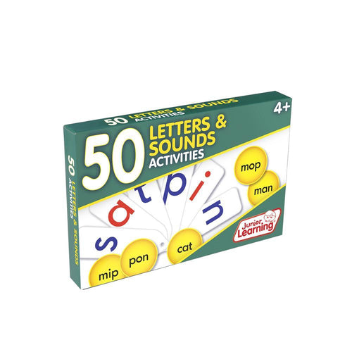 Junior Learning JL353 50 Letters and Sounds Activities front box
