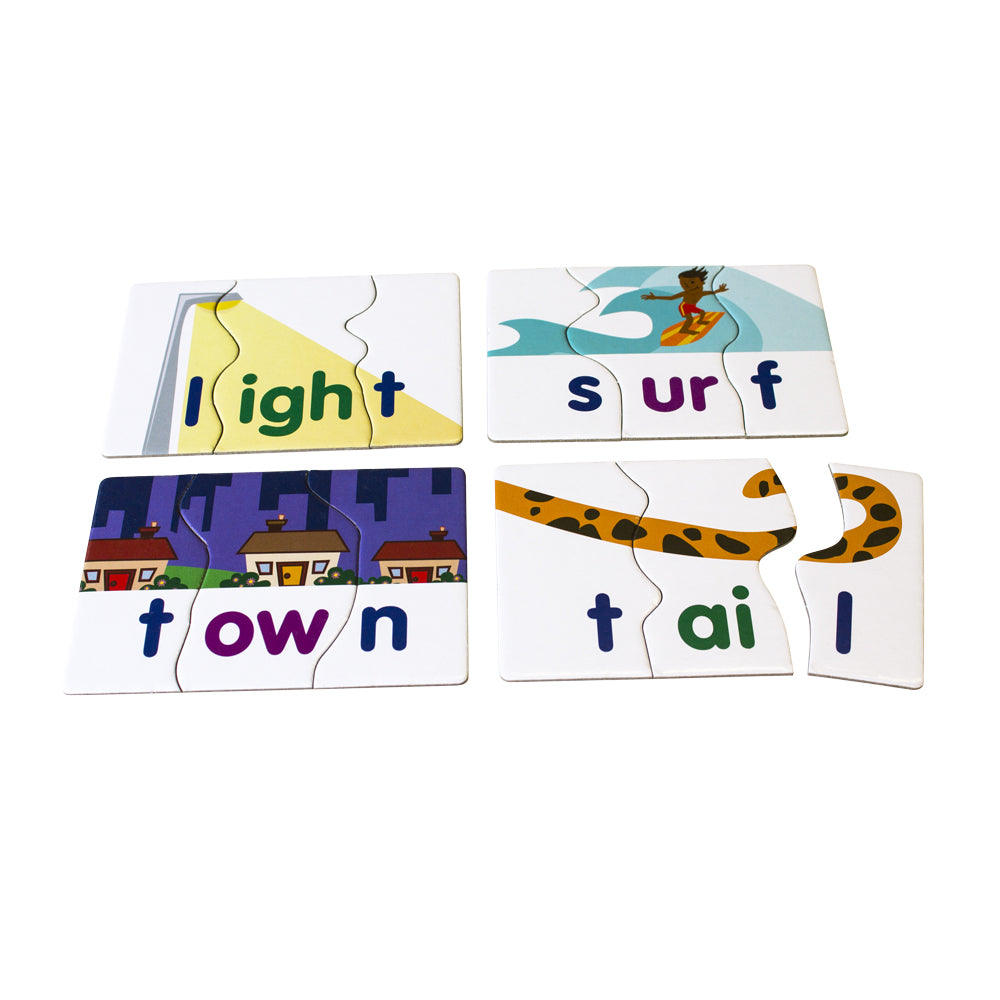 Junior Learning JL401 Long Vowel Words puzzle
