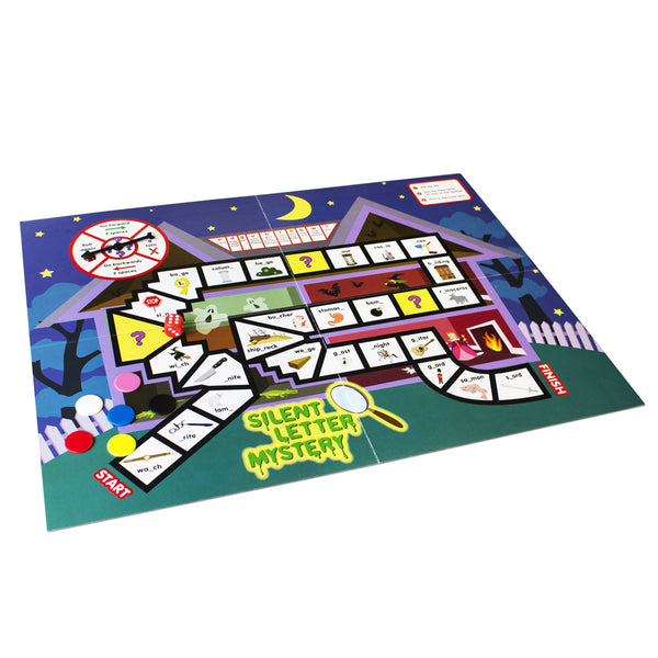 Junior Learning JL408 Silent Letter Mystery board game