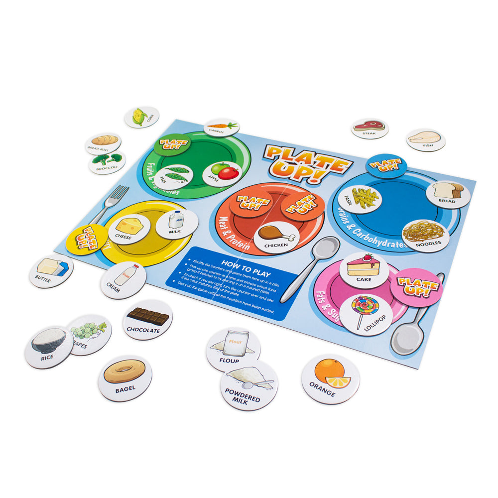 Junior Learning JL414 Plate Up board game