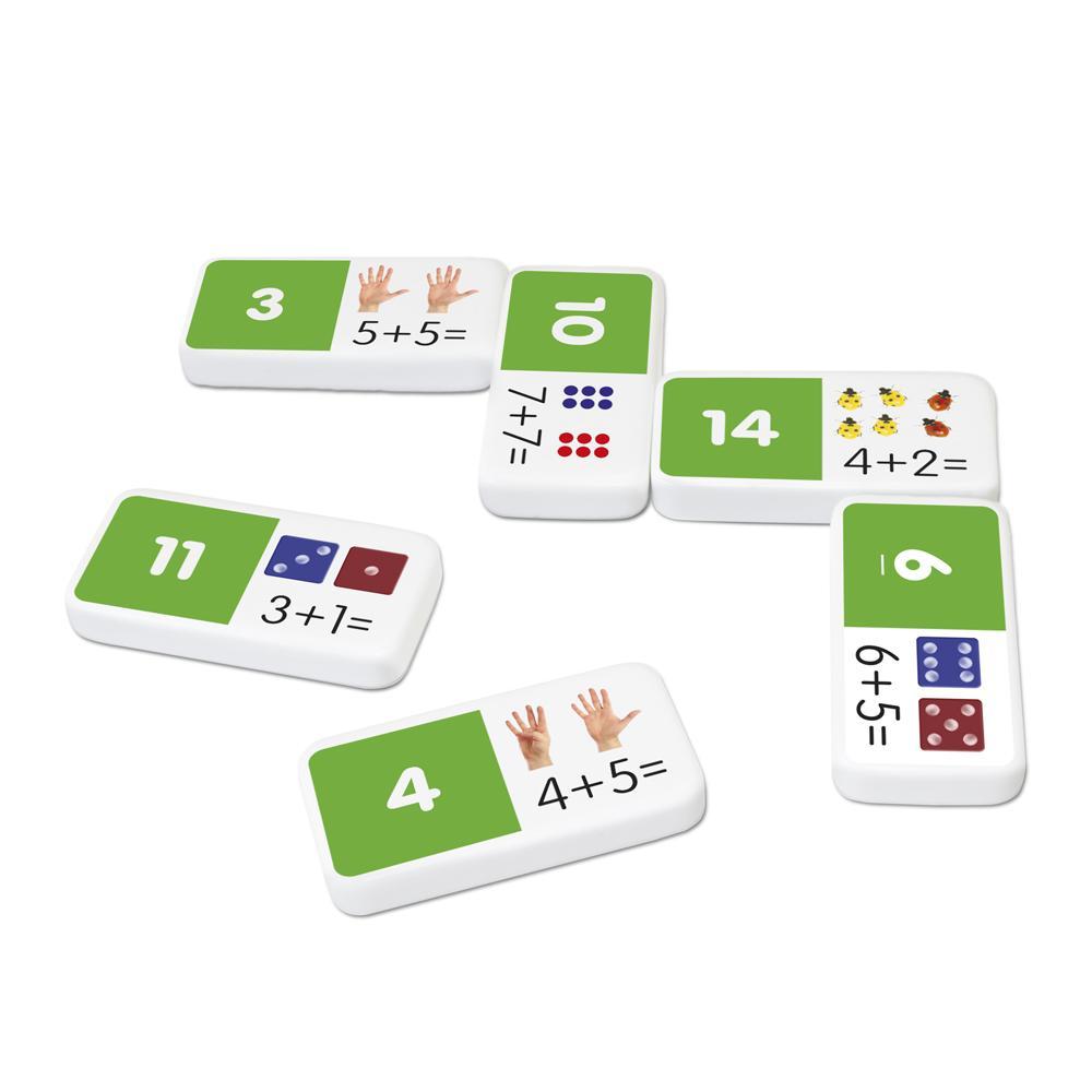 Junior Learning JL481 Addition dominoes pieces
