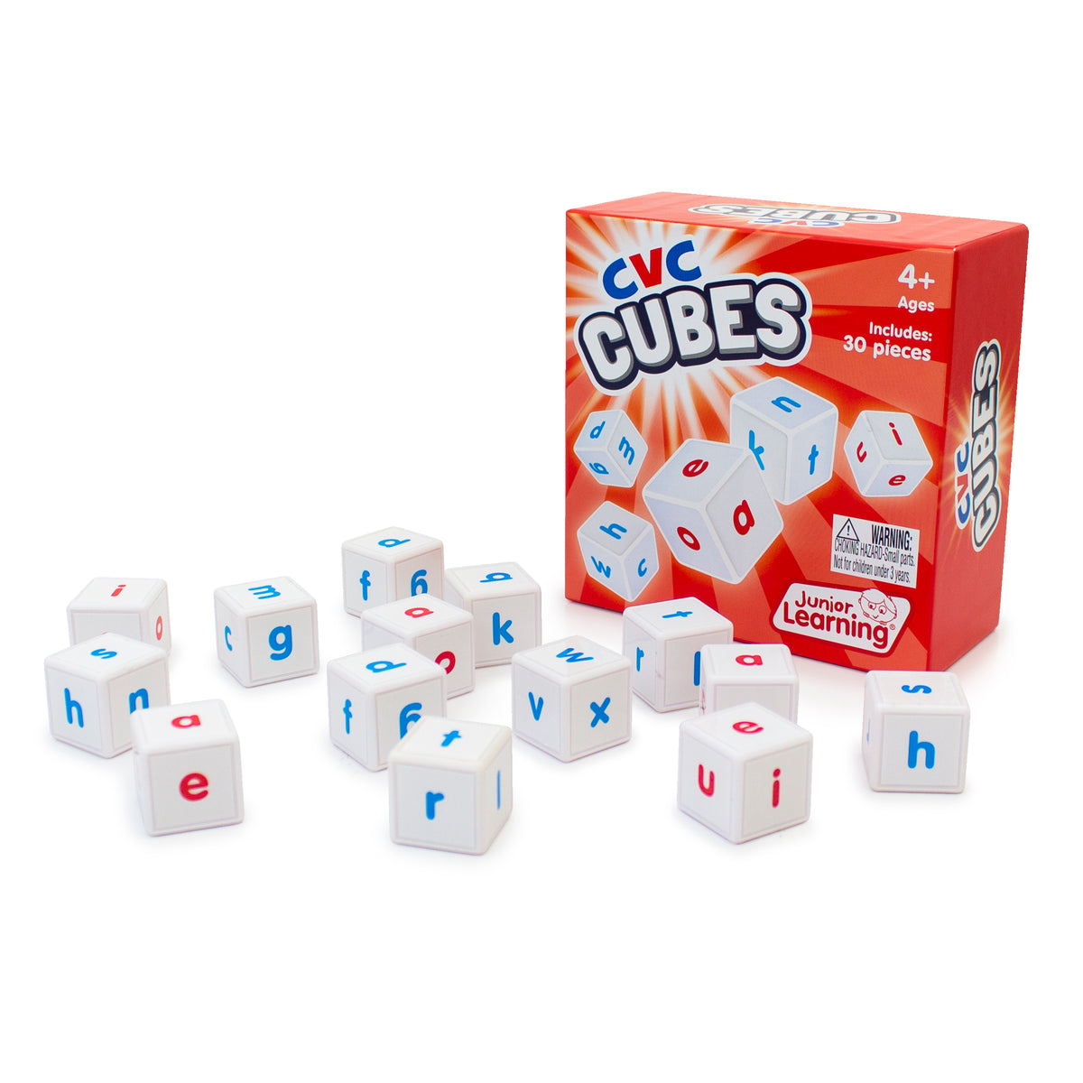 Junior Learning JL643 CVC Cubes box and content
