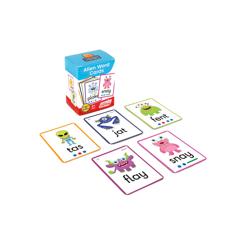 Alien Word Cards – Junior Learning AUS